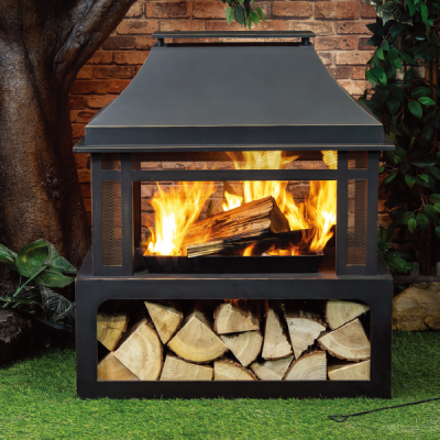 Deko Living Metal Wood Burner Firefit - COB10501