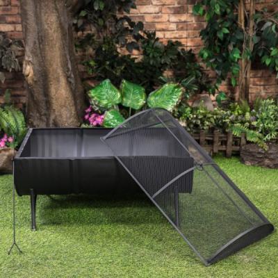 Deko Living Barrel Wood Burner Firepit - COB10502