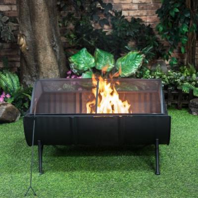 Deko Living Barrel Wood Burner Firepit - COB10502