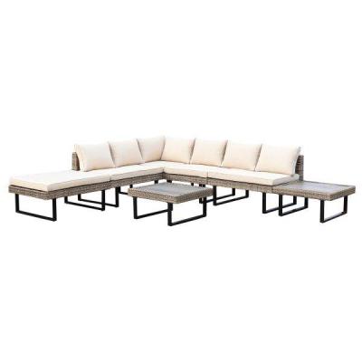 Deko Living 7-Piece Outdoor Sectionals And Tables - COP30008