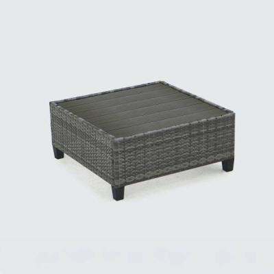 Deko Living 8 Piece Gray Outdoor Sectional Wicker Sofa Chairs and Tables - COP30111
