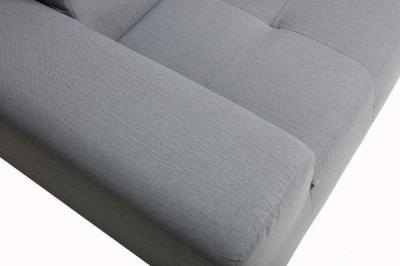 Deko Living 2 Place Seating Gray Outdoor Compressed Foam Sectional Sofas - COP30017SET