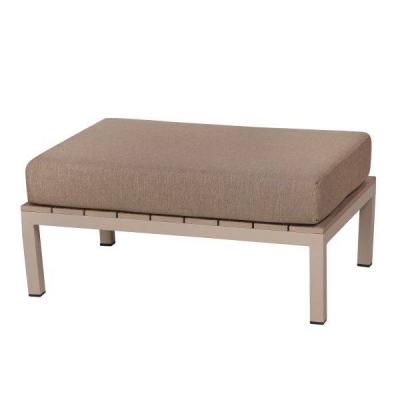 Deko Living 4 Place Seating Outdoor Compressed Foam Sectional Sofas and Ottoman Set - COP30117
