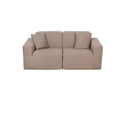 Deko Living 2 Place Seating Brown Outdoor Compressed Foam Sectional Sofas - COP30117SET