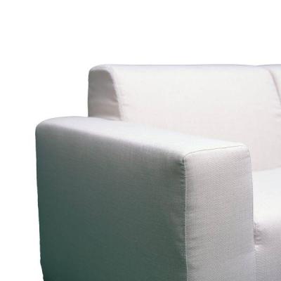 Deko Living Outdoor Compressed Foam Sectional Sofa Lounger and Table Set - COP30218