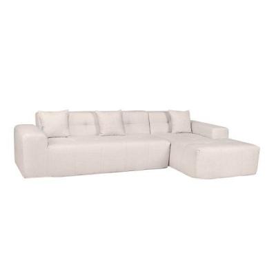Deko Living Outdoor Compressed Foam Sectional Sofa Lounger and Table Set - COP30218
