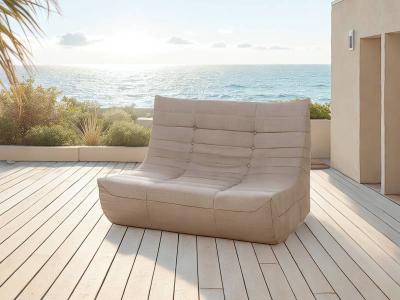 Deko Living Brown Outdoor Compressed Foam Sofa - COP30119SOF
