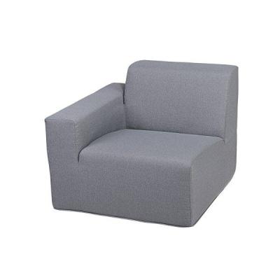 Deko Living 4 Place Seating Sectional Sofa and Ottoman Set - CIF50017