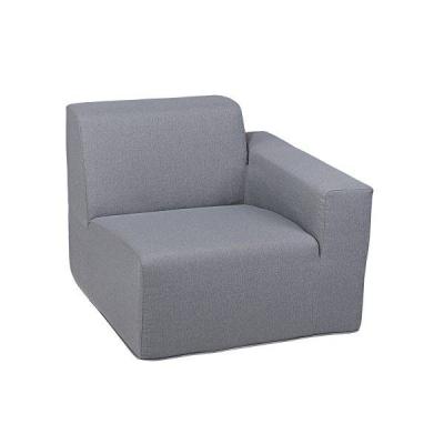 Deko Living 2 Place Seating Gray Compressed Foam Sectional Sofa - CIF50017SET