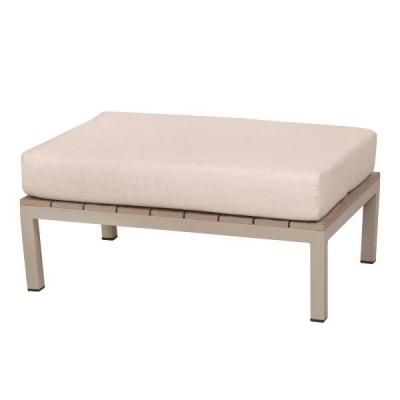 Deko Living Compressed Foam Sectional Sofa and Ottoman Set - CIF50217