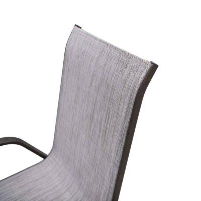 Deko Living 7 Piece Gray Outdoor Dining Chairs and Table Set  - COP30702BLK
