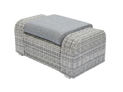 Deko Living 5 Place Seating Gray Outdoor Wicker Sofa and Sofa Chair Set with Table - COP30112