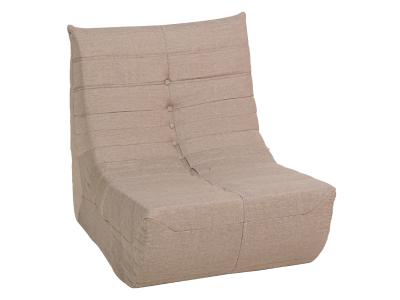Deko Living 6 Piece Brown Compressed Foam Loveseat Sofa Chairs and Table Set - CIF50119