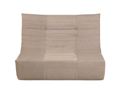 Deko Living 6 Piece Brown Compressed Foam Loveseat Sofa Chairs and Table Set - CIF50119