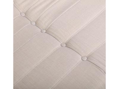 Deko Living 6 Piece Beige Compressed Foam Loveseat Sofa Chairs and Table Set - CIF50219