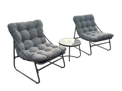 Deko Living Outdoor Modular Bistro Set with Beige Cushion Set - COP20211