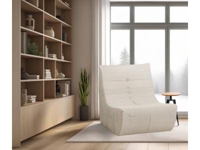 Deko Living Beige Compressed Foam Chair - CIF50219LST