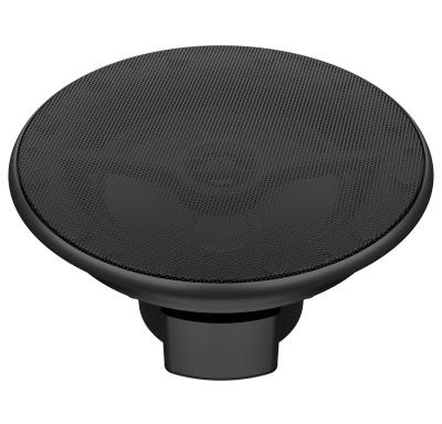Hertz 7.7" Flush-Mount Coaxial Marine Speaker In Black - PORTOFINO77XC