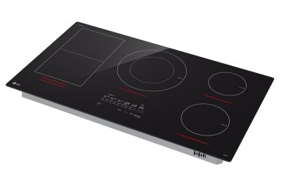 36" LG Induction Cooktop with 5 Element 5.0kW UltraHeat and Smart - CBIH3617BE