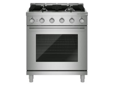 30" Bosch 500 Series Gas Freestanding Range in Stainless Steel - HGS5057UC
