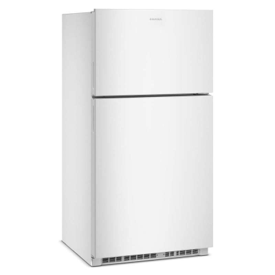 33" Amana 21 Cu. Ft. Wide Top-Freezer Refrigerator With Dual Crisper Drawers - ARTX2021TW