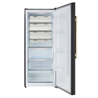 28" Forno 13.6 Cu. Ft. Maderno Convertible Freezer/Refrigerator - FFFFD1722-28BLK-RS
