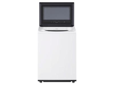 27" LG Top Load Washer and Electric Dryer - WT8405CW-DLE8400WE