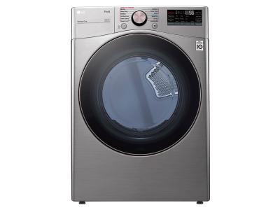 27" LG 5.2 Cu. Ft. Front Load Washer and 7.4 Cu. Ft. Front Load Electric Dryer - WM3850HVA-DLEX3850V