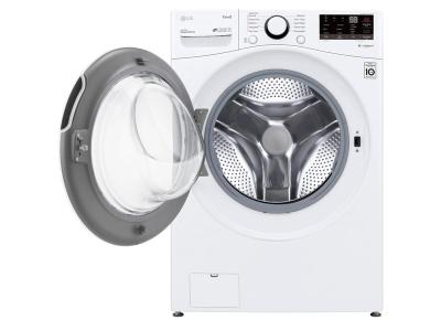 27" LG 5.2 cu. ft Front Load Smart Washer and 7.8 Cu. Ft. Dryer - WM3600HWA-DLHC3602W