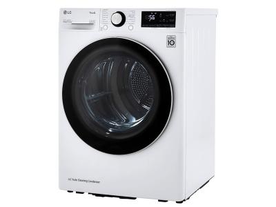 24" LG  2.6 Cu. Ft. Front Load Washer and Front Load Dryer - WM1455HWA-DLHC1455W
