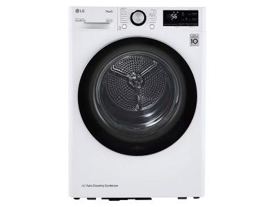 24" LG  2.6 Cu. Ft. Front Load Washer and Front Load Dryer - WM1455HWA-DLHC1455W