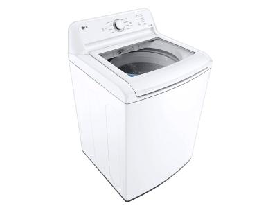 27" LG 4.1 Cu. Ft. Top Load Washer and 7.3 Cu. Ft. Electric Dryer - WT6105CW-DLE6100W