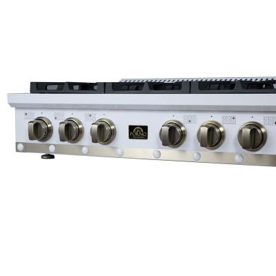 36" Forno Valente Gas Cooktop with 6 SealedBurners - FCTGS5799-36CPWHT