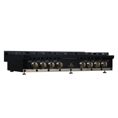48" Forno Valente Gas Cooktop with 8 Sealed Burners - FCTGS5799-48CPBLK