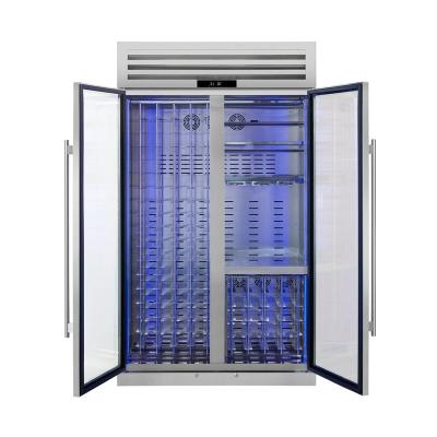 48" Forno Abruzzo Wine Cooler with Dual Zone - FWCDR6680-48S