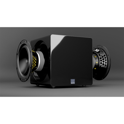 SVSound 3000 Micro R|Evolution Powered Subwoofer - SVS-3000MICRORBLKGLS