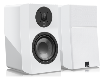 SVSound Ultra Evolution Nano Compact Bookshelf Speaker - SVS-ULTRAEVONANOWHTGLS