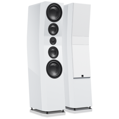 SVSound Ultra Evolution Pinnacle SVS Tower Speaker - SVS-ULTRAEVOPINNACLEWHTGLS