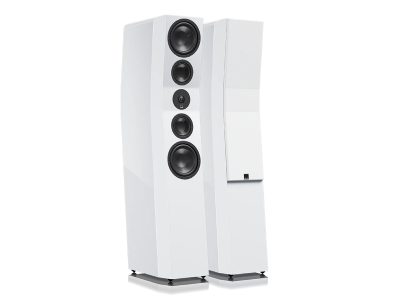 SVSound Ultra Evolution Titan 3 way Tower Speaker - SVS-ULTRAEVOTITANWHTGLS