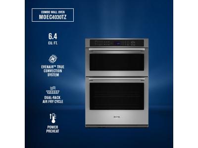 30" Maytag 6.4 Cu. Ft. Microwave Combo Wall Oven  - MOEC4030TZ