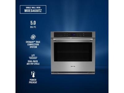 30" Maytag 5.0 Cu. Ft. Single Wall Oven with EvenAir True Convection System - MOES4030TZ