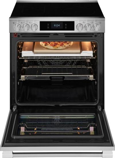 30" Frigidaire Professional Electric Range with Stone-Baked Pizza - PCFEC085BF
