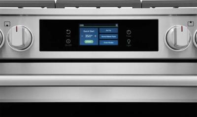 30" Frigidaire Professional Gas Range with Stone-Baked Pizza - PCFG3085BF