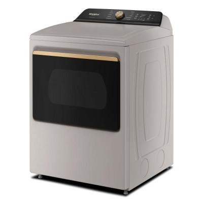 27" Whirlpool 7.5 Cu. Ft. Smart Electric Dryer with Steam Iron and AI Dry - YWED8509TL