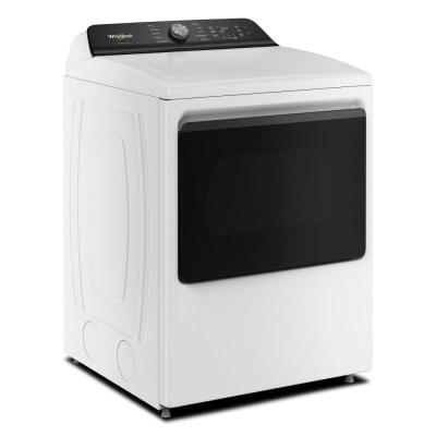 27" Whirlpool 7.5 Cu. Ft. Smart Electric Dryer with Steam Iron and AI Dry - YWED8509TW
