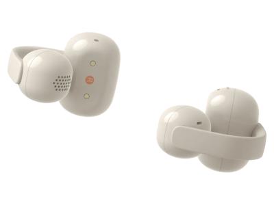 Sony LinkBuds Series LinkBuds Clip Wireless Headphones in Greige - WFLC900/C