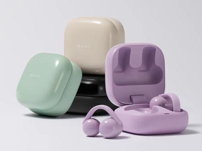 Sony LinkBuds Series LinkBuds Clip Wireless Headphones in Lavender - WFLC900/V