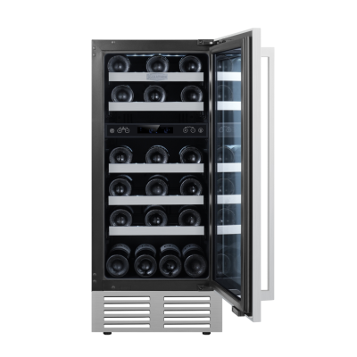 15" Marathon Dual Zone Wine Cooler in Stainless Steel - MWC28-DSS-1