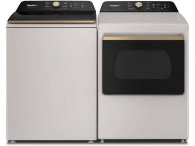 27" Whirlpool Top Load Washer & Smart Electric Dryer - WTW8507TL-YWED8509TL