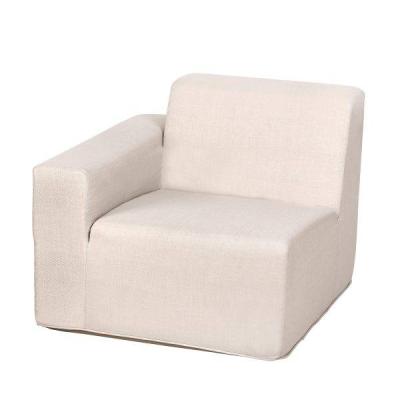 Deko Living 2 Place Seating Beige Compressed Foam Sectional Sofa - CIF50217SET